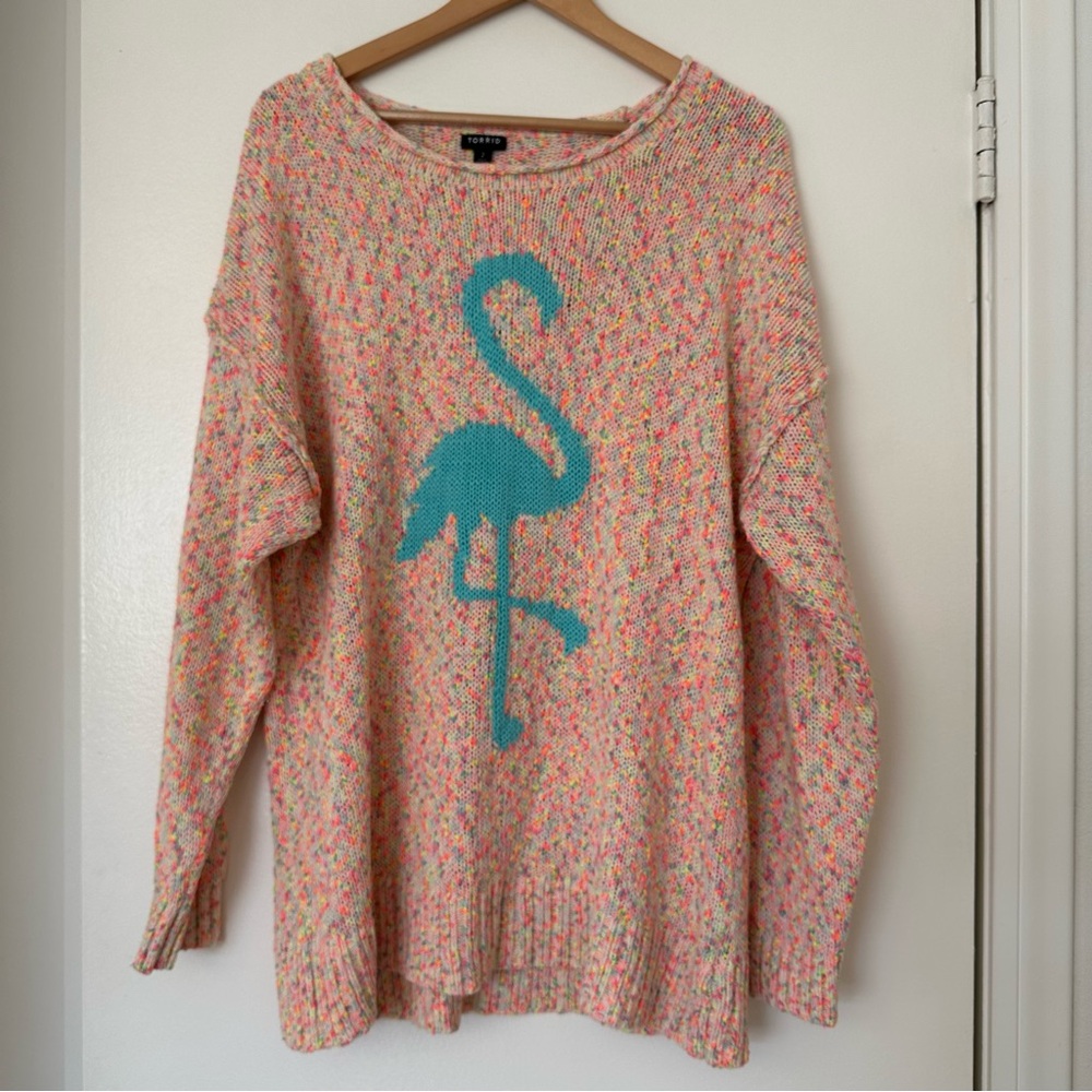Torrid Flamingo Sweater
